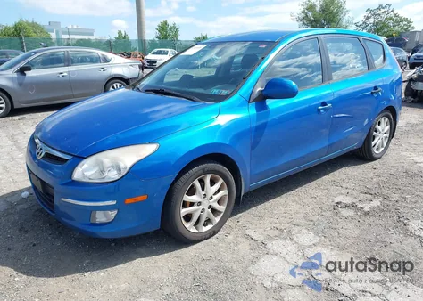 2009 Hyundai Elantra Touring из США, поврежденный, VIN KMHDC86E39U038513